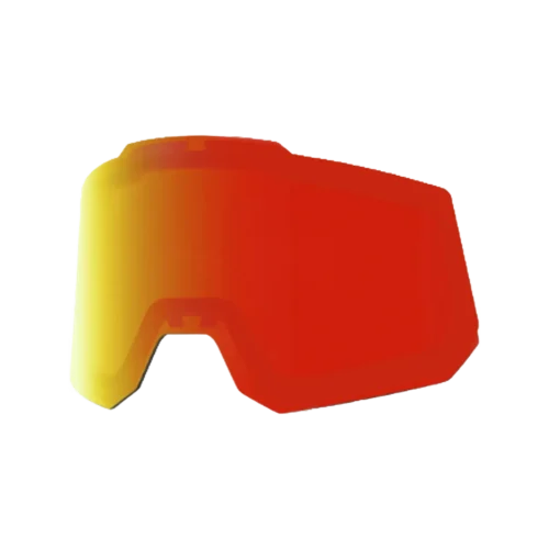 Snowcraft Replacement Lens - Hiper Dual Pane Mirror Red Lens