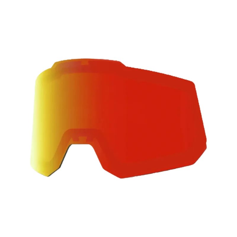 Snowcraft Replacement Lens - Hiper Dual Pane Mirror Red Lens