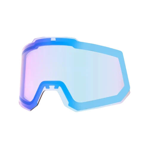 Snowcraft Replacement Lens - Hiper Dual Pane Mirror Turquoise Lens