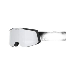 SNOWCRAFT S HiPER Goggle Black/Silver - Mirror Silver Lens