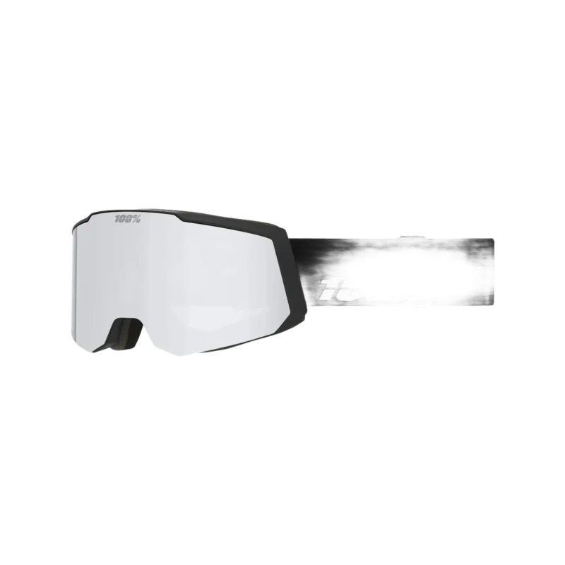 SNOWCRAFT S HiPER Goggle Black/Silver - Mirror Silver Lens