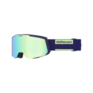 Snowcraft S Hiper Goggle Eggplant - Green Mirror Lens