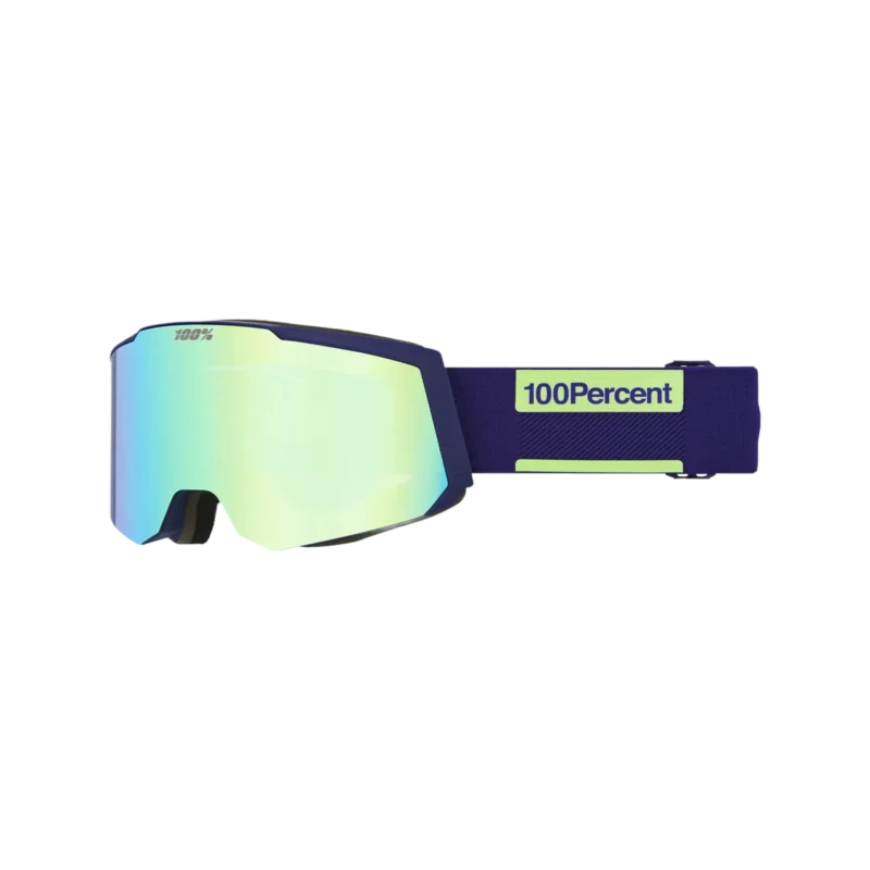 Snowcraft S Hiper Goggle Eggplant - Green Mirror Lens