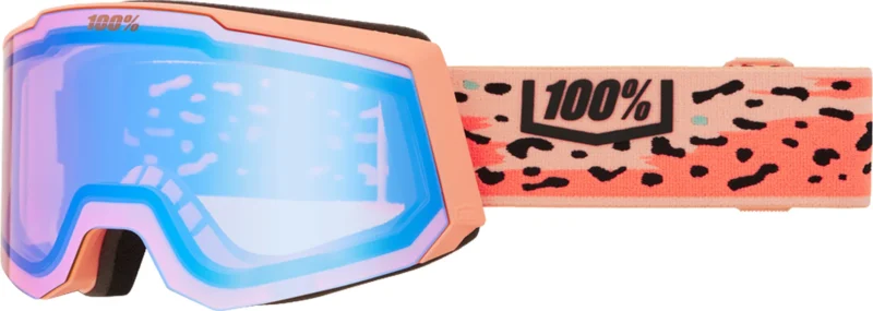 SNOWCRAFT S HiPER Goggle Safari - Mirror Peach Lens