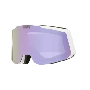SNOWCRAFT S HiPER Goggle White/Lavender - Mirror Lavender Le