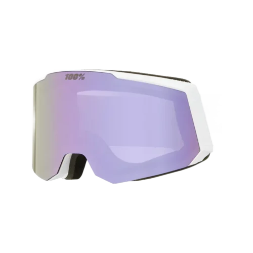 SNOWCRAFT S HiPER Goggle White/Lavender - Mirror Lavender Le