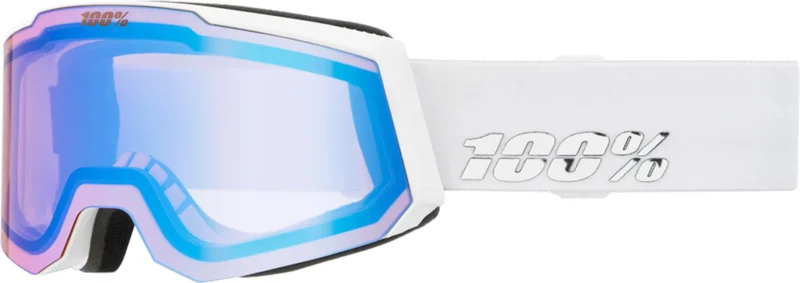 SNOWCRAFT S HiPER Goggle White/Lavender - Mirror Lavender Le