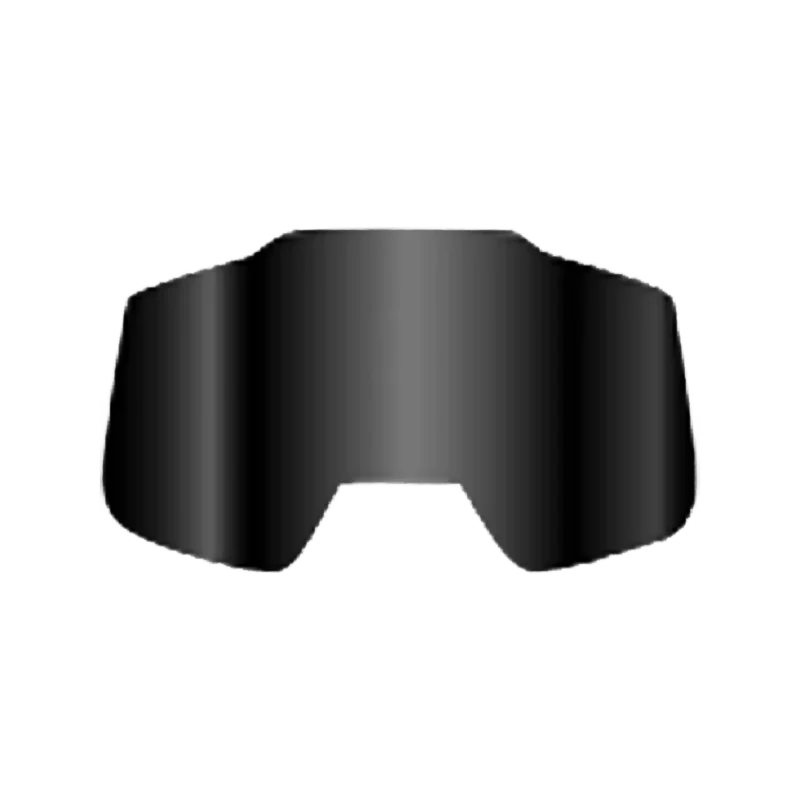 SNOWCRAFT S Replacement - HiPER Dual Pane Mirror Black