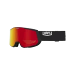 SNOWCRAFT XL HiPER Goggle Black/Red - Mirror Red Lens