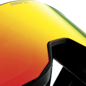 SNOWCRAFT XL HiPER Goggle Black/Red - Mirror Red Lens