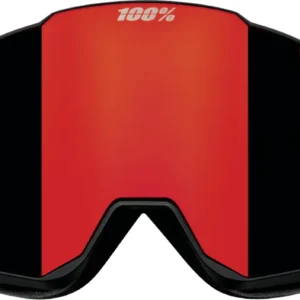 Snowcraft XL Hiper Goggle Black/White - Mirror White Lens