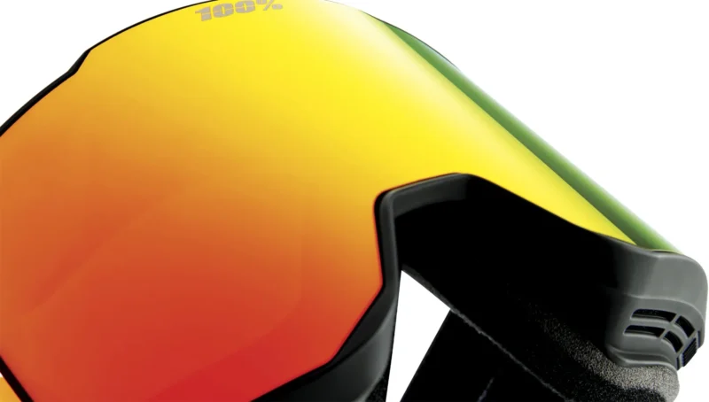 Snowcraft XL Hiper Goggle Black/White - Mirror White Lens