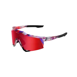 Speedcraft FDJ Gloss Translucent Red/Blue - HiPER Fire Red Mirror Lens