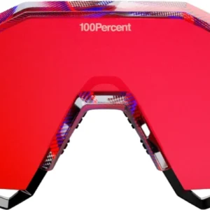Speedcraft FDJ Gloss Translucent Red/Blue - HiPER Fire Red Mirror Lens