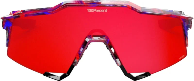 Speedcraft FDJ Gloss Translucent Red/Blue - HiPER Fire Red Mirror Lens