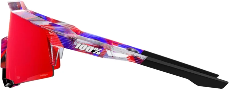 Speedcraft FDJ Gloss Translucent Red/Blue - HiPER Fire Red Mirror Lens
