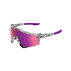 Speedcraft LE Elly 3 Gloss White - HiPER Dark Purple Mirror Lens