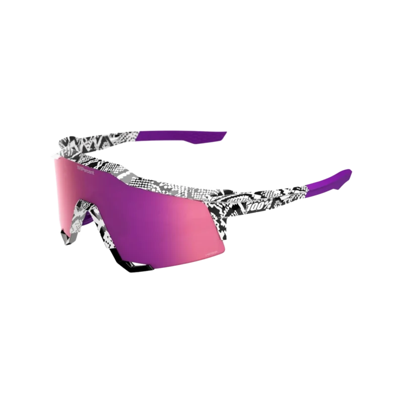 Speedcraft LE Elly 3 Gloss White - HiPER Dark Purple Mirror Lens