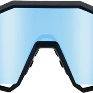 Speedcraft Matte Black - HiPER Blue Multilayer Mirror Lens