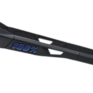 Speedcraft Matte Black - HiPER Blue Multilayer Mirror Lens