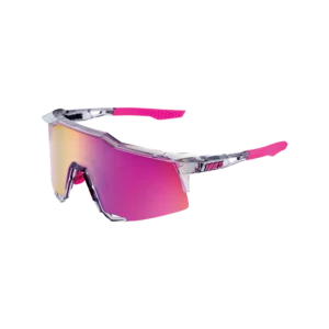 Speedcraft Polished Translucent Grey - Purple Multilayer Mirror Lens