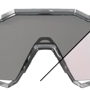 Speedcraft Polished Translucent Grey - Rose Gold Mirror Photochromic Lens