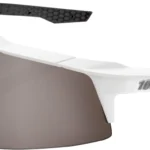 Speedcraft SL Matte White - HiPER Silver Mirror Lens