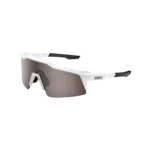 Speedcraft SL Matte White - HiPER Silver Mirror Lens