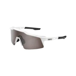 Speedcraft SL Matte White - HiPER Silver Mirror Lens