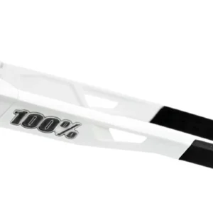 Speedcraft SL Matte White - HiPER Silver Mirror Lens