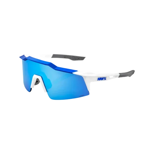 100-speedcraft-sl-matte-white-metallic-blue-hiper-blue-multilayer-mirror-lens-we-1 Speedcraft SL Matte White/Metallic Blue - HiPER Blue Multilayer Mirror Lens