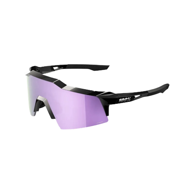 Speedcraft SL Polished Black - HiPER Polarized Lavender Mirror