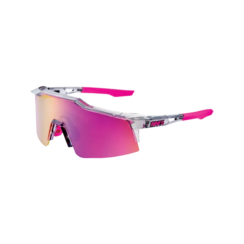 Speedcraft SL Polished Translucent Grey - Purple Multilayer Mirror Lens