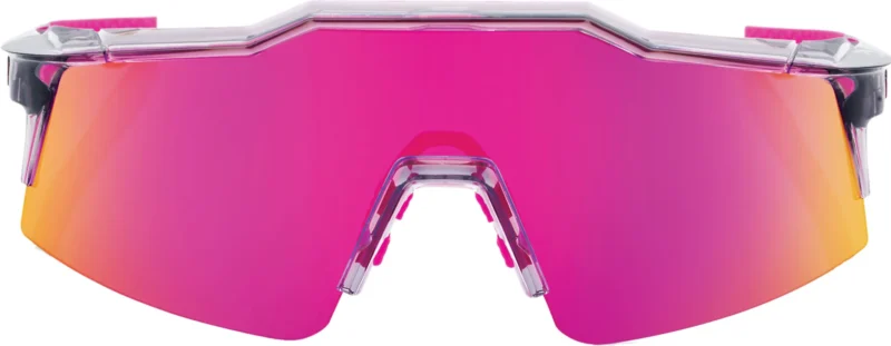 Speedcraft SL Polished Translucent Grey - Purple Multilayer Mirror Lens
