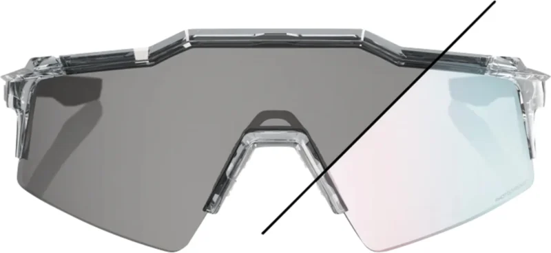 Speedcraft SL Polished Translucent Grey - Rose Gold Mirror Photochromic