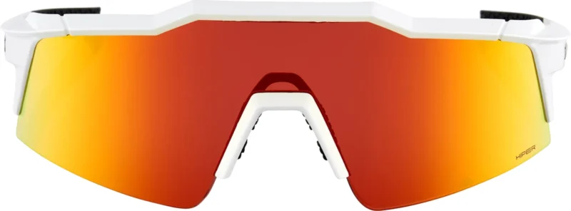 Speedcraft SL Soft Tact Off White - HiPER Red Multilayer Mirror Lens