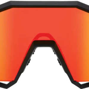 Speedcraft Soft Tact Black - HiPER Red Multilayer Mirror Lens