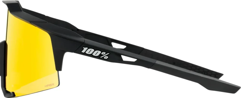 Speedcraft Soft Tact Black - HiPER Red Multilayer Mirror Lens