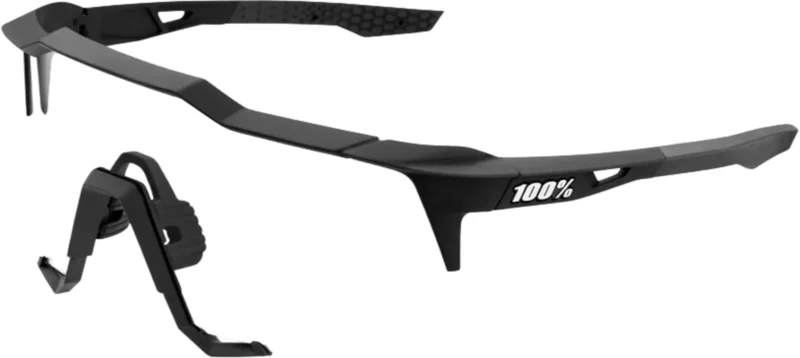 Speedcraft Soft Tact Black - HiPER Red Multilayer Mirror Lens