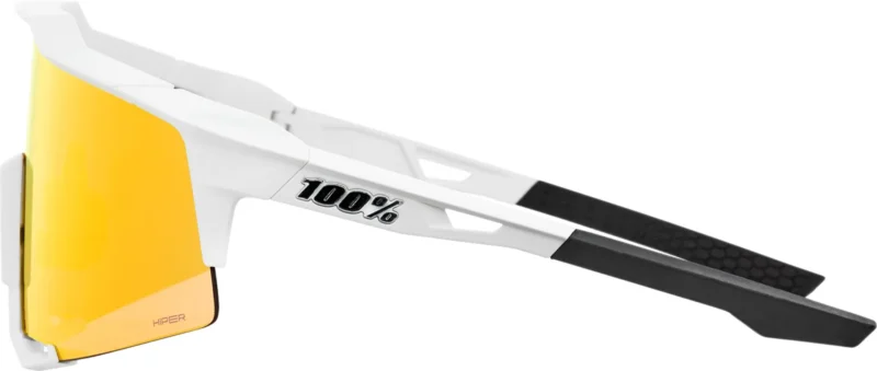 Speedcraft Soft Tact Off White - HiPER Red Multilayer Mirror Lens