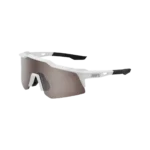 Speedcraft XS Matte White - HiPER Silver Mirror Lens