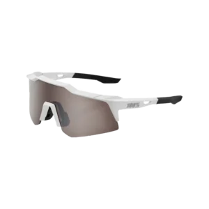 Speedcraft XS Matte White - HiPER Silver Mirror Lens