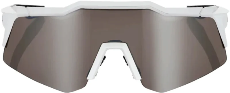 Speedcraft XS Matte White - HiPER Silver Mirror Lens