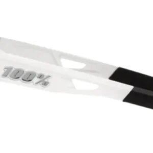 Speedcraft XS Matte White - HiPER Silver Mirror Lens
