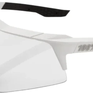 Speedcraft XS Matte White - HiPER Silver Mirror Lens