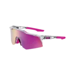 Speedcraft XS Polished Translucent Grey - Purple Multilayer Mirror Lens