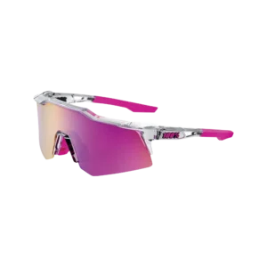 Speedcraft XS Polished Translucent Grey - Purple Multilayer Mirror Lens