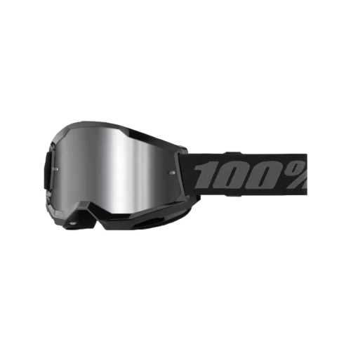 Strata 2 Goggle Black - Mirror Silver Lens