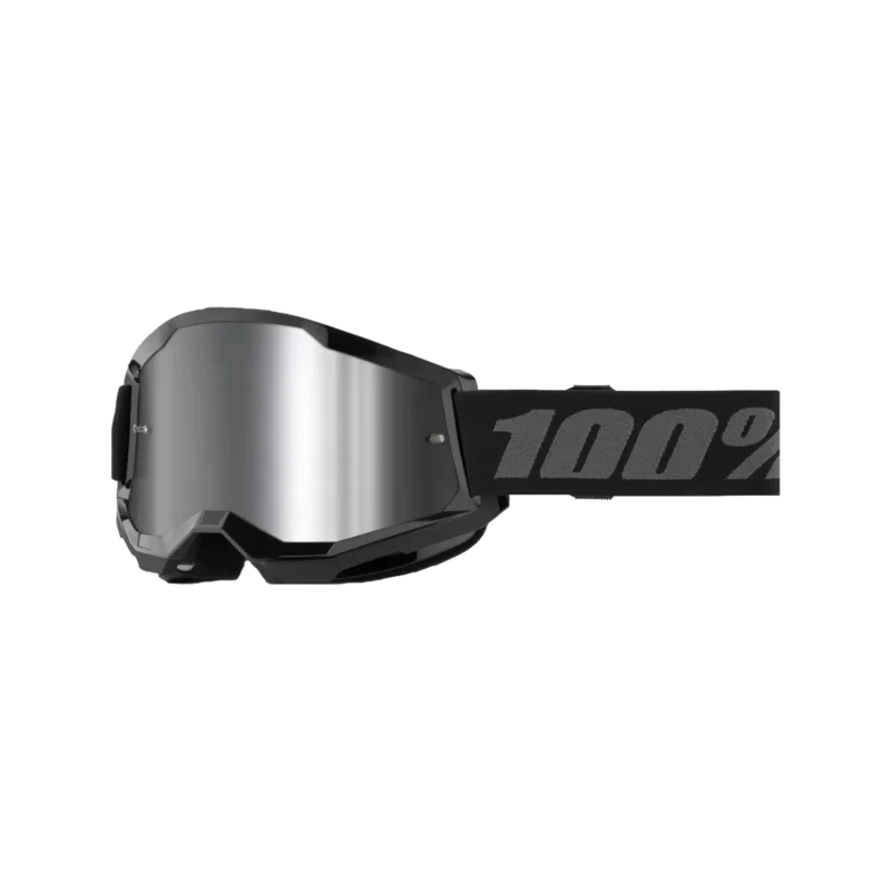 Strata 2 Goggle Black - Mirror Silver Lens