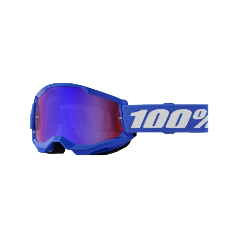 Strata 2 Goggle Blue - Mirror Red/Blue Lens